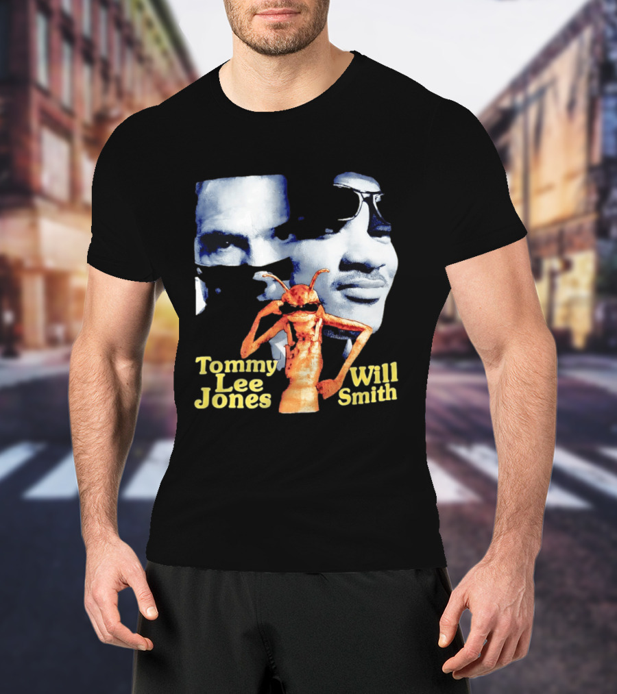 Tommy Lee Jones Will Smith Alien Men In Black T-Shirt