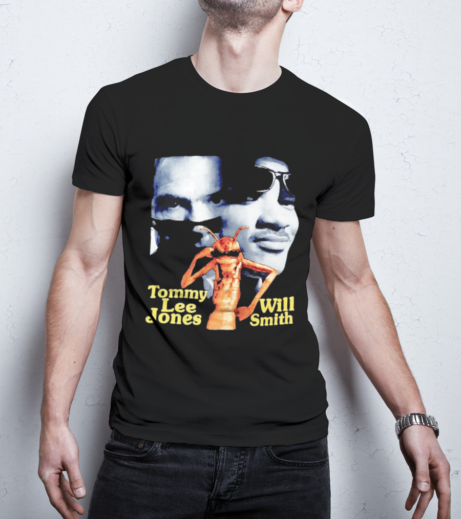 Tommy Lee Jones Will Smith Alien Men In Black T-Shirt