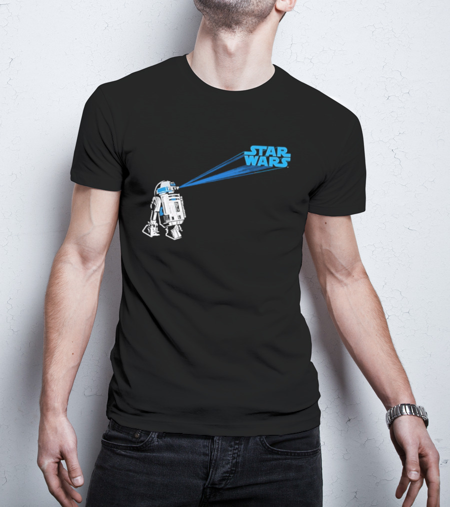 Star Wars R2D2 Projection T-Shirt