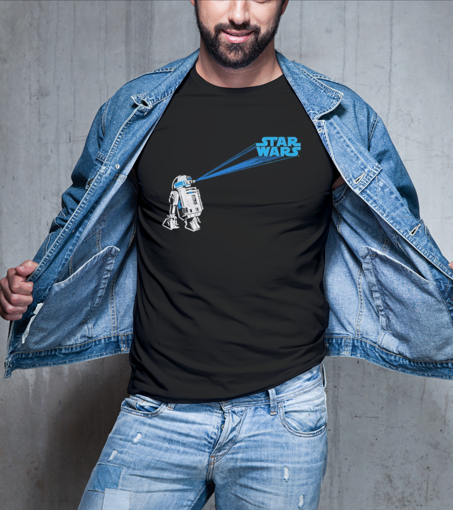 Star Wars R2D2 Projection T-Shirt