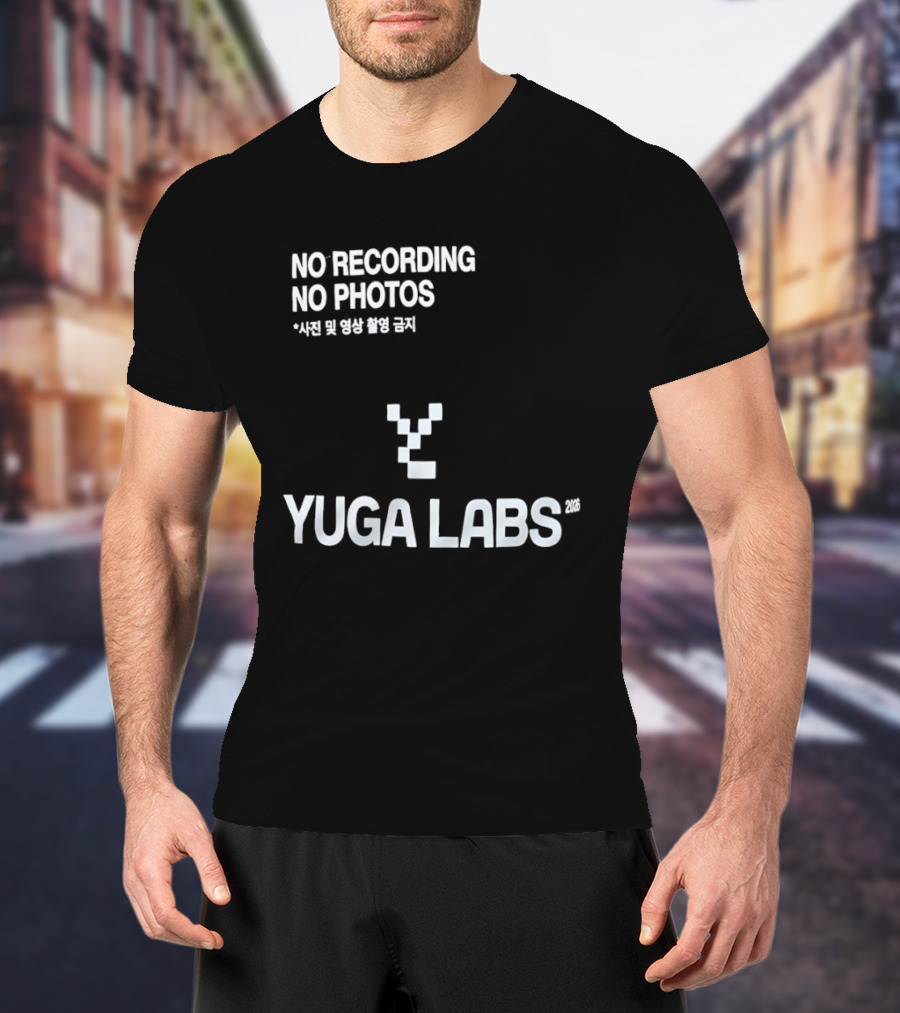 Yuga Labs No Recording No Photos 2026 T-Shirt
