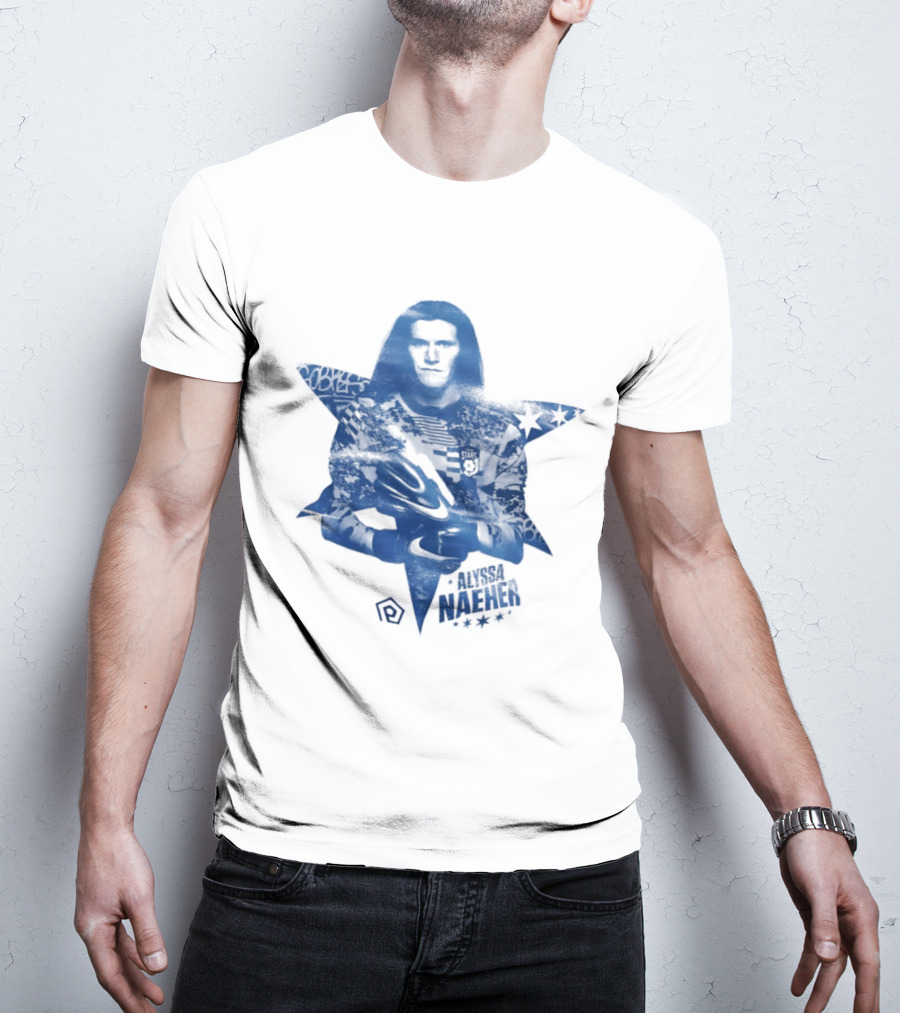 Alyssa Naeher Chicago Stars FC Blue Star T-Shirt