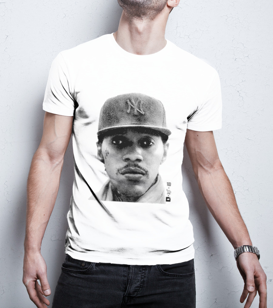 Light Skin Addi Worl' Boss Free Vybz Kartel NY Yankees Cap T-Shirt