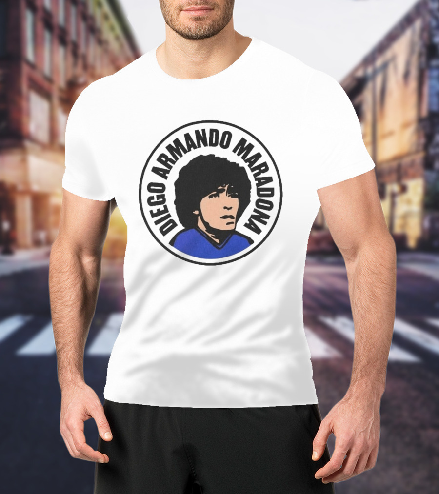 Trickett England Diego Armando Maradona Iconic Player T-Shirt