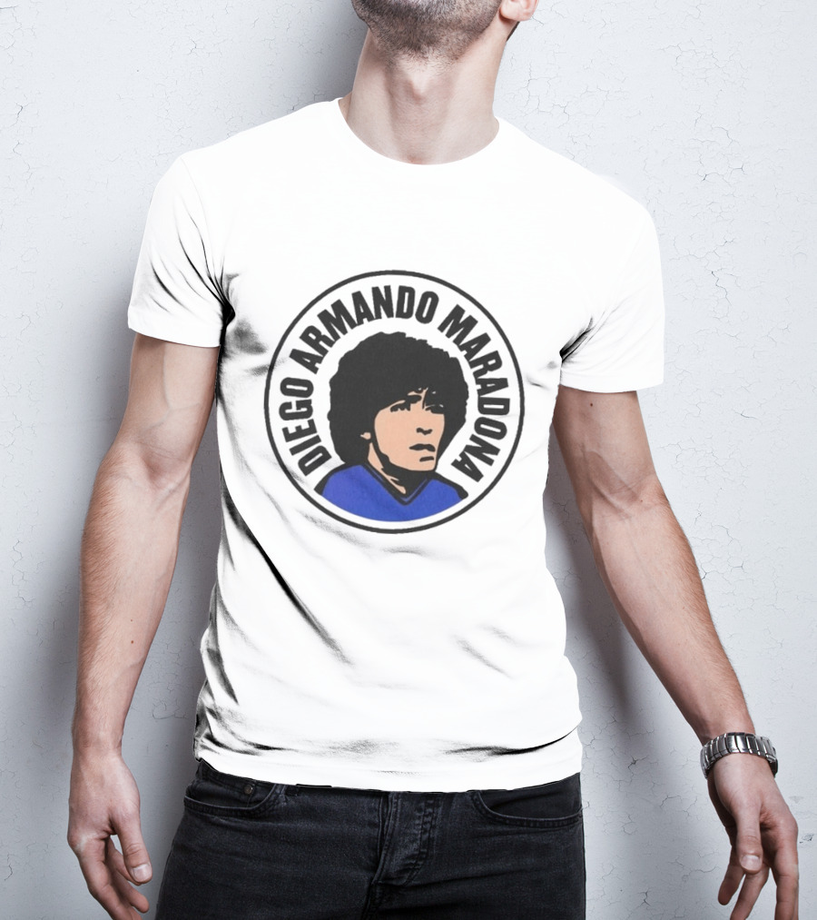 Trickett England Diego Armando Maradona Iconic Player T-Shirt