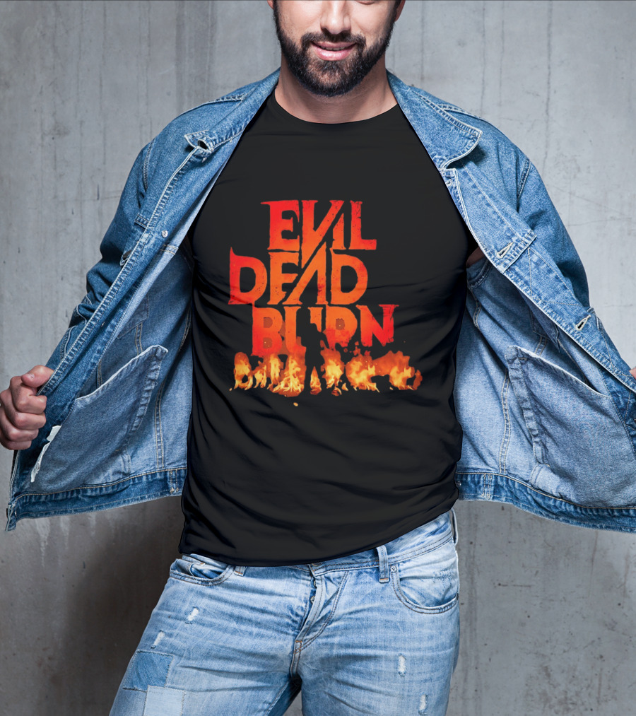Evil Dead Burn Flaming T-Shirt