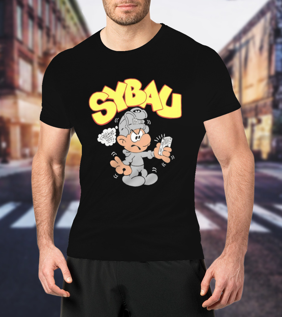 Sybau Freako Did It Cartoon Streetwear T-Shirt