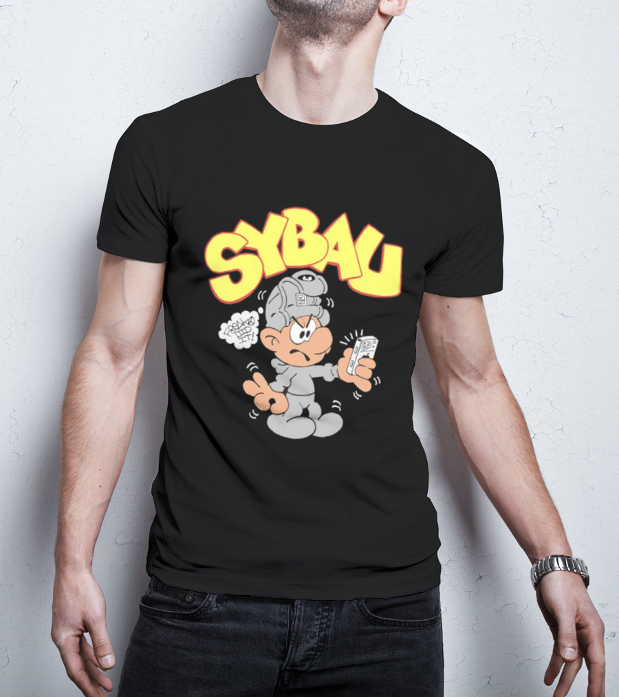 Sybau Freako Did It Cartoon Streetwear T-Shirt