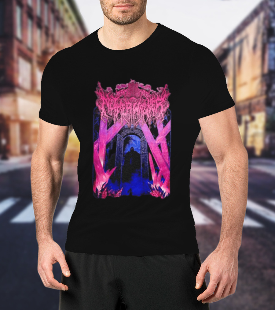 Netherwalker Crystal Knight Gothic Fantasy Portal Enigma T-Shirt