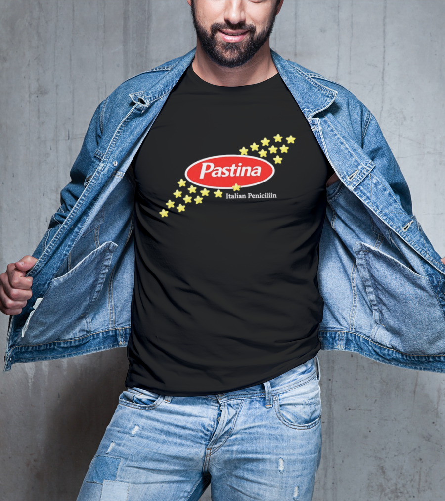 Pastina Italian Penicillin Star Shaped Pasta Comfort Food T-Shirt