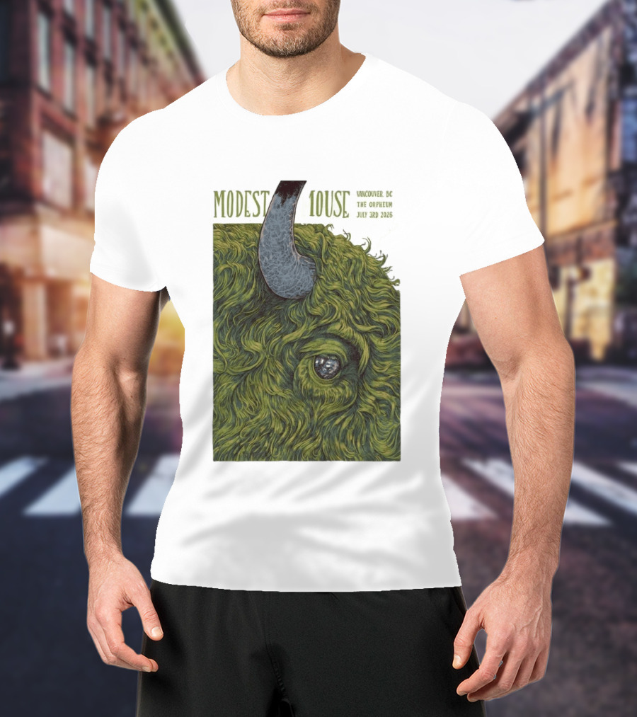 Modest Mouse Vancouver BC The Orpheum July 3 2026 Buffalo T-Shirt
