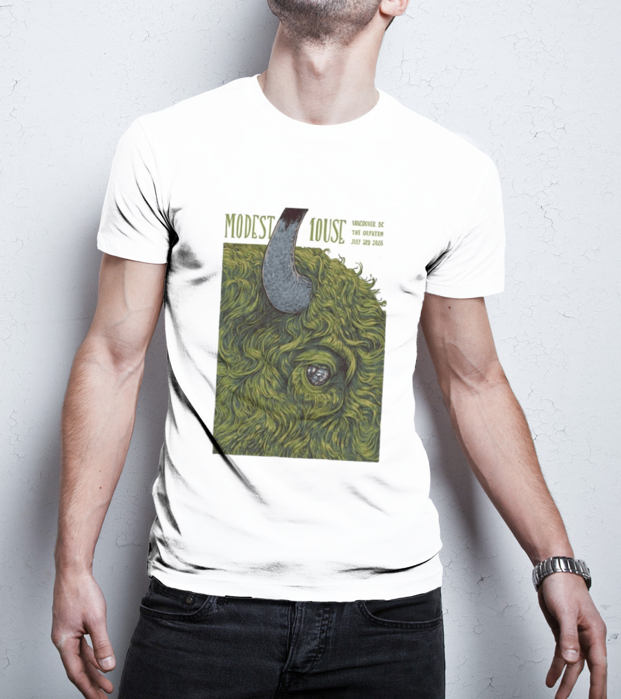 Modest Mouse Vancouver BC The Orpheum July 3 2026 Buffalo T-Shirt