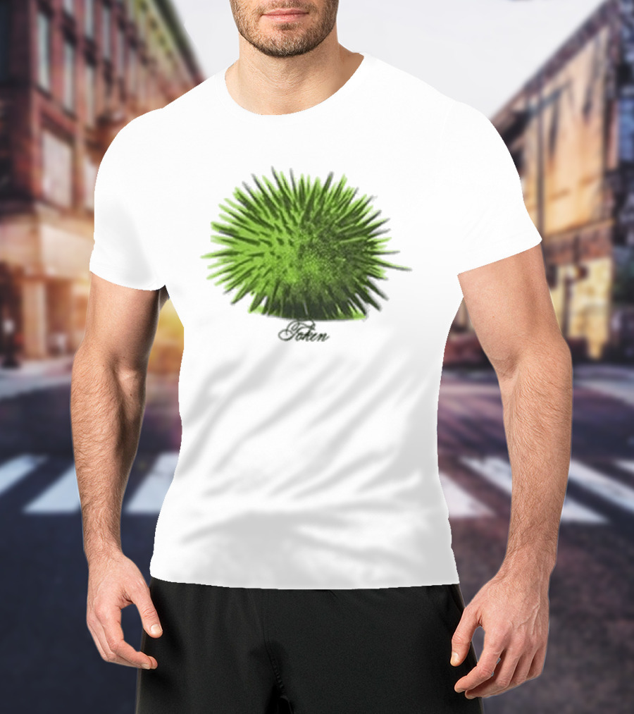 Note Token Nyc Touch Green Artistic Burst T-Shirt