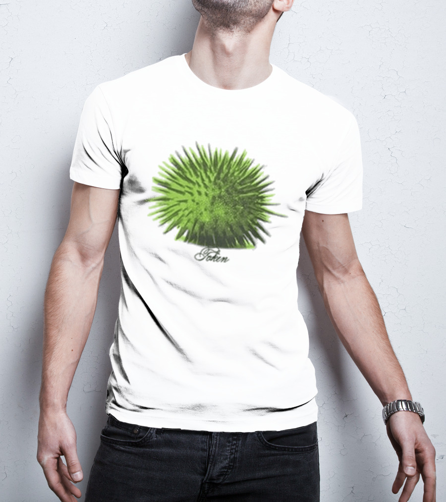 Note Token Nyc Touch Green Artistic Burst T-Shirt