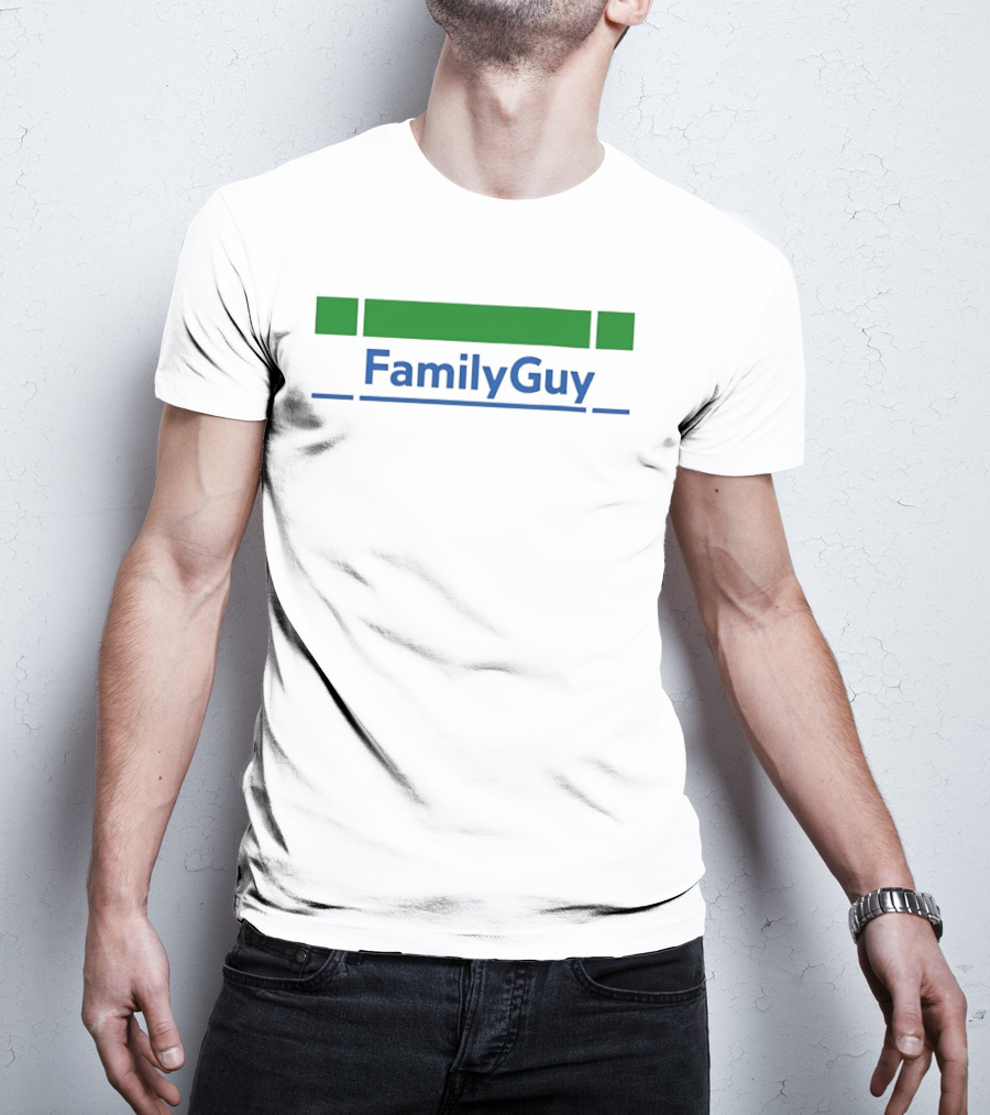 Family Guy Subway Transit Style Concept T-Shirt