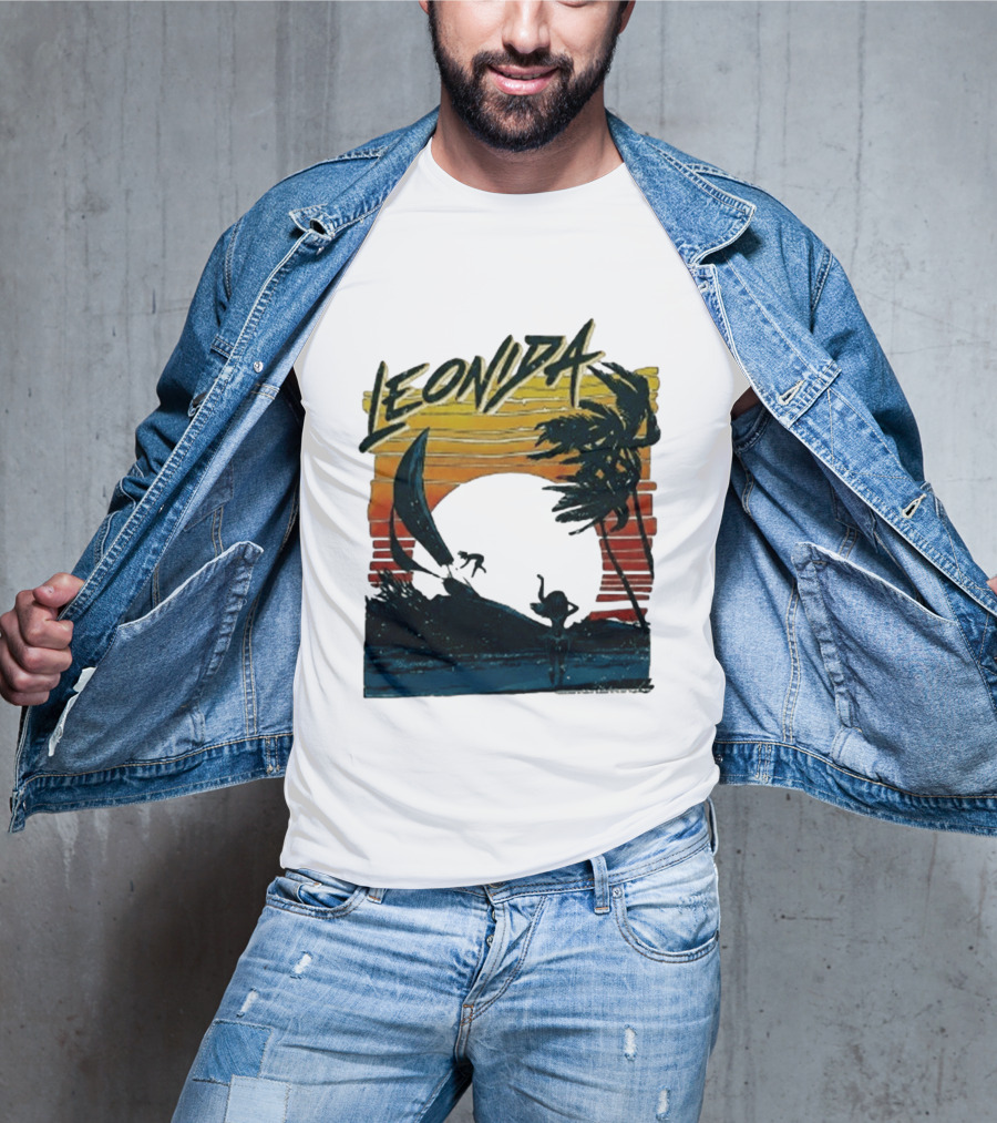 GTA 6 Grand Theft Auto VI Jason Duval LEONIDA Sunset Palm T-Shirt