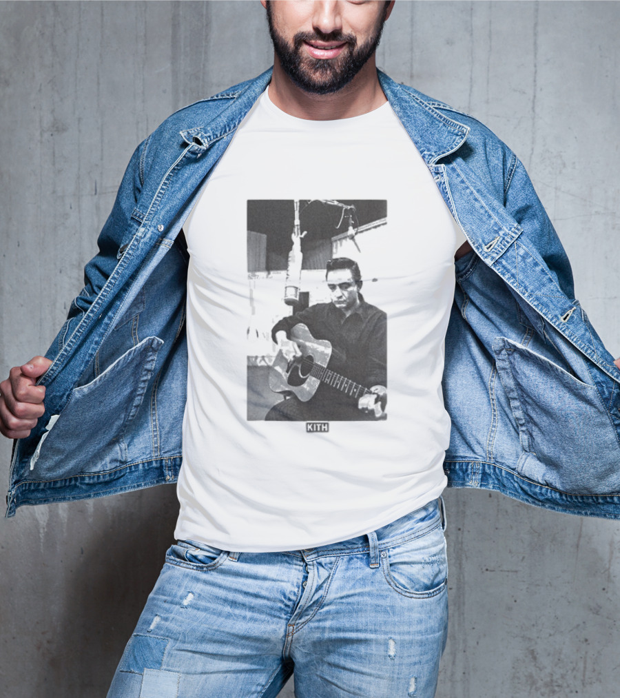 Kith Records Johnny Cash Folsom Prison Retro Music T-Shirt