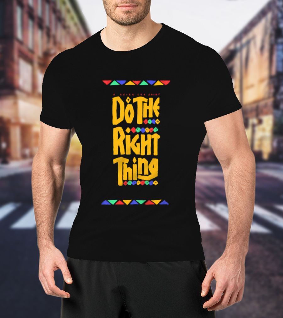 Do The Right Thing A Spike Lee Joint Movie Aesthetic Minimalist T-Shirt