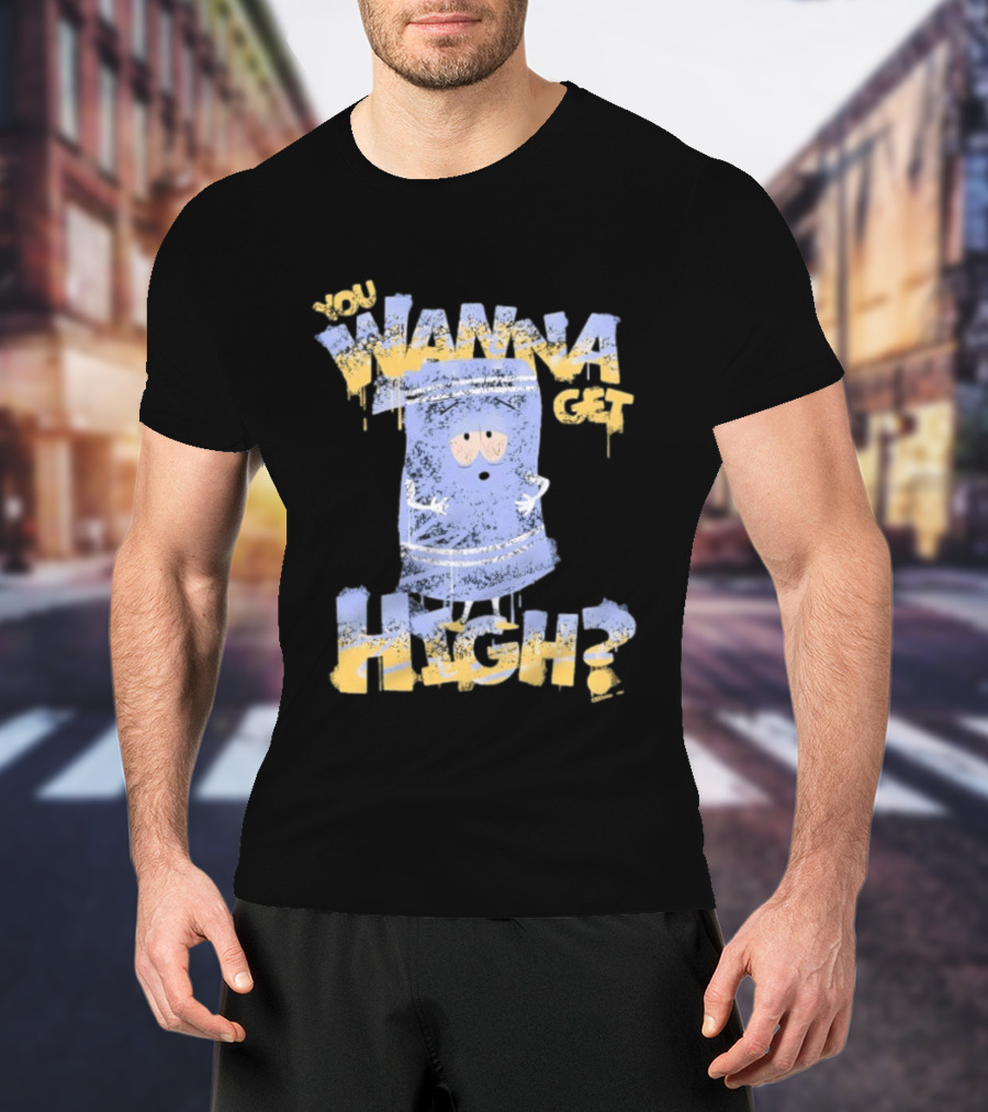 South Park Towelie You Wanna Get High T-Shirt