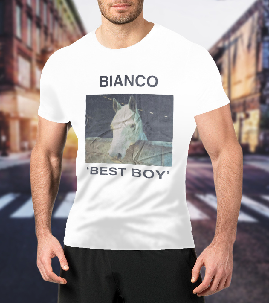 Bianco Best Boy Horse T-Shirt