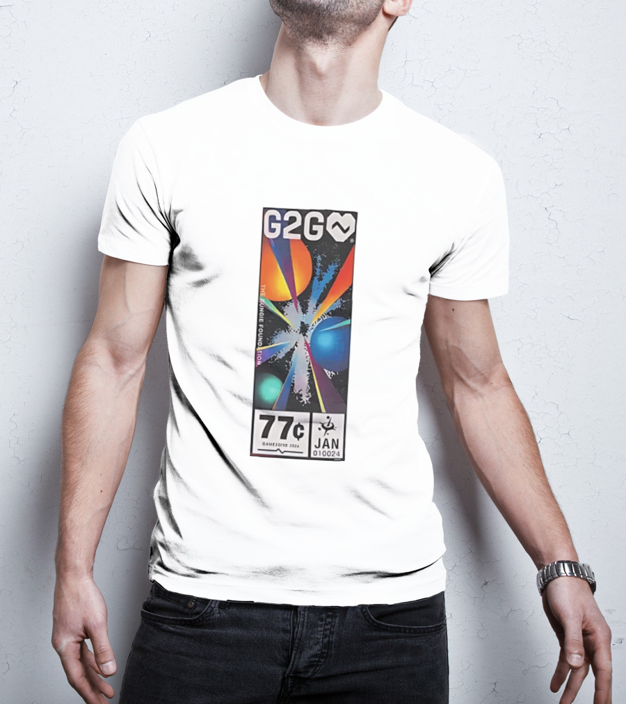 G2G The Bungie Foundation Cosmic Planets Game2Give 2024 Jan 77c 010024 T-Shirt