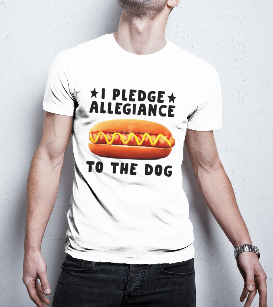 I Pledge Allegiance To The Hot Dog T-Shirt