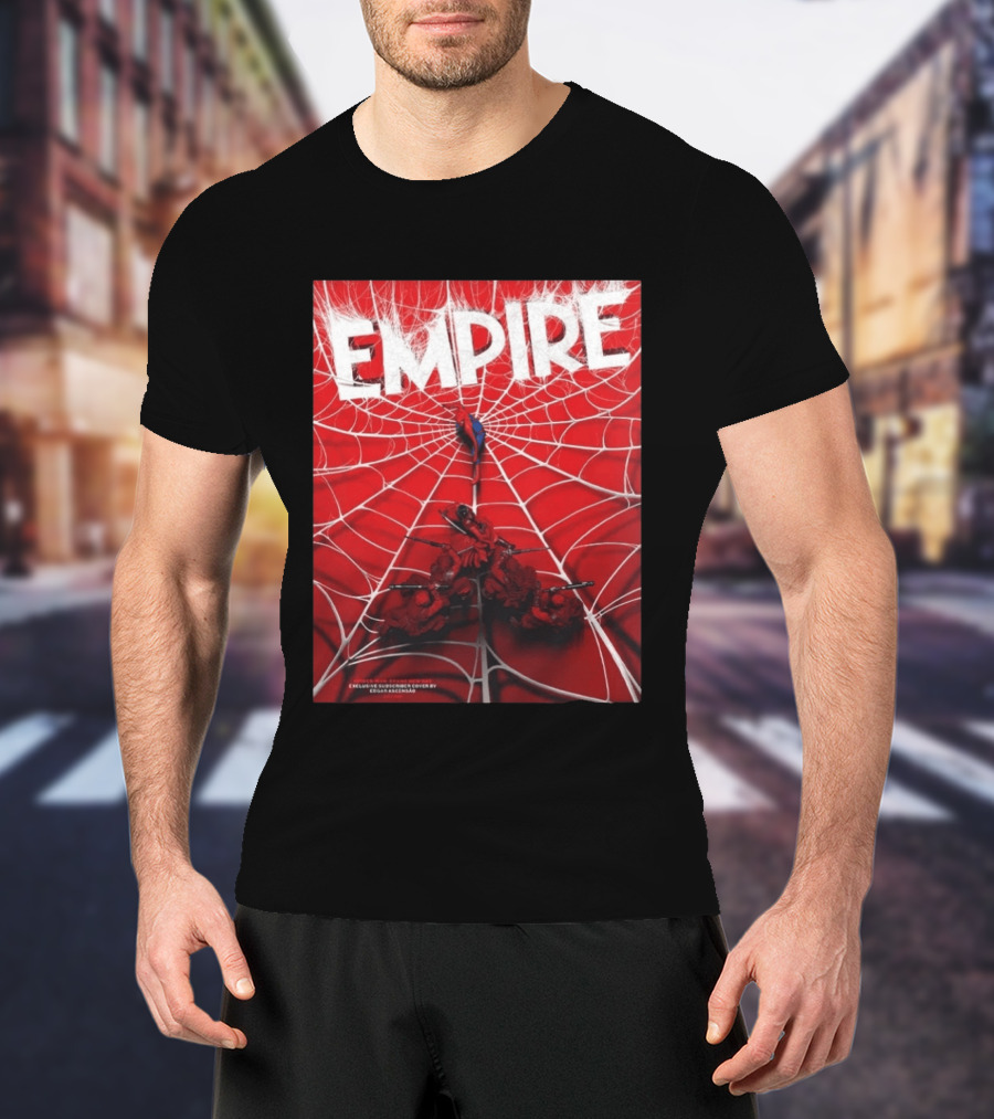 Empire Magazine Spider Man Brand New Day Subscriber Cover Vs The Hand T-Shirt