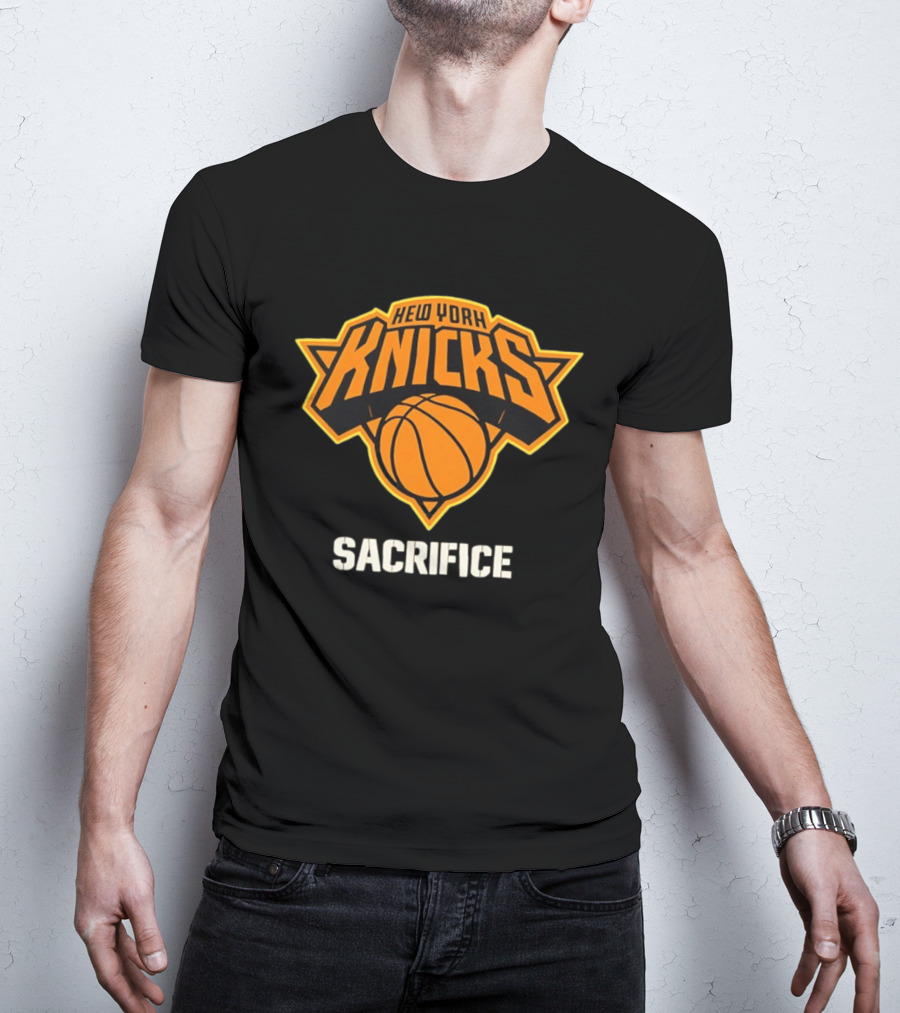 New York Knicks Sacrifice Basketball Team NBA T-Shirt