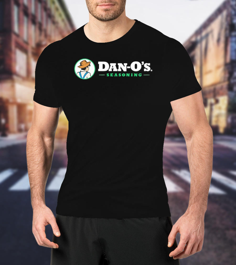 Dan O's Seasoning Farmer Boy Hat Icon Vintage Style Cooking Essentials T-Shirt