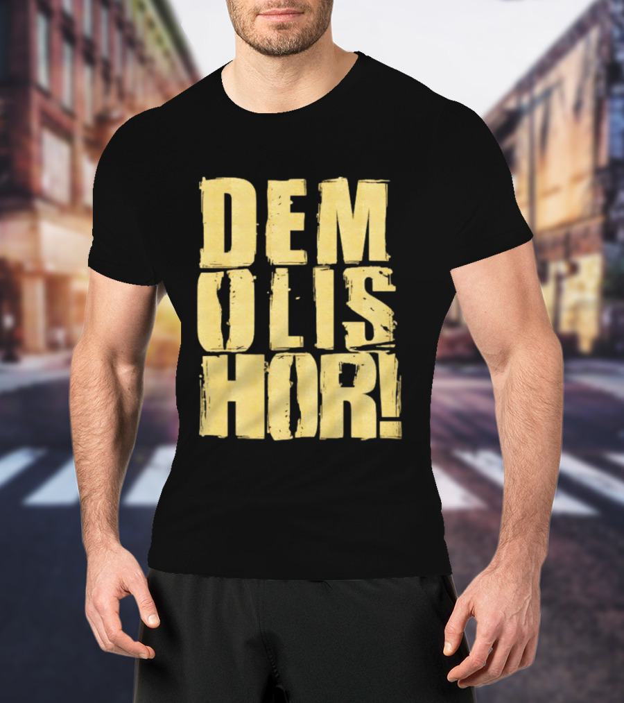DEMOLISHOR Gold T-Shirt