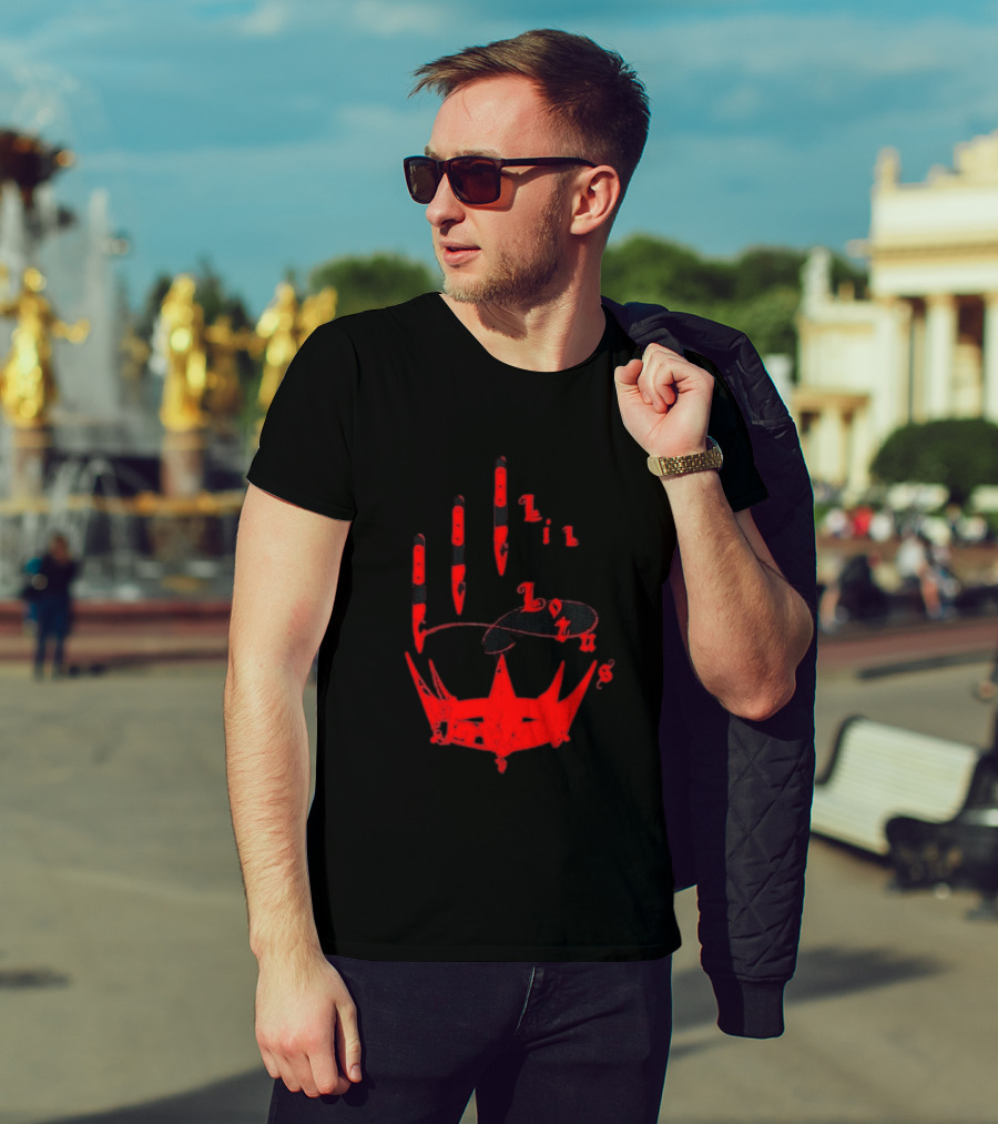 Lil Lotus Ocean Crown Hand T-Shirt