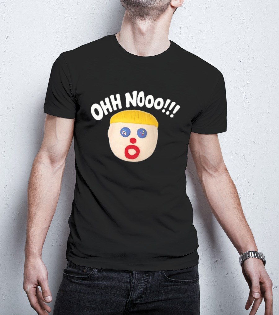 Oh No Mr Bill Iconic Claymation Face And Catchphrase From Classic TV Show T-Shirt