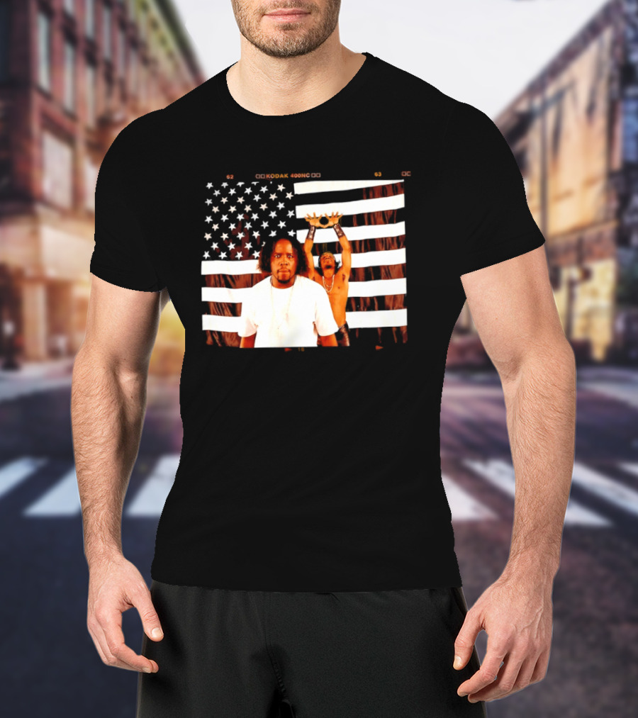 Outkast American Flag Andre 3000 Big Boi Performance USA Stars And Stripes T-Shirt