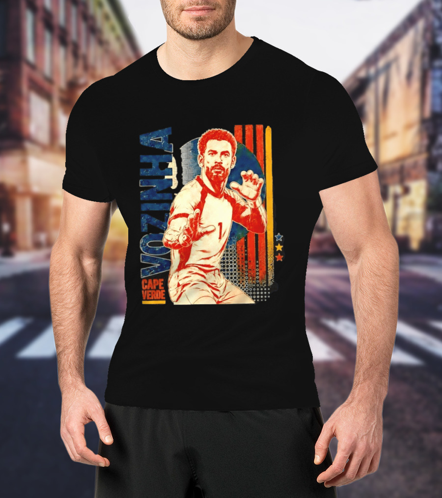 Vozinha Cape Verde National Football Team Goalkeeper T-Shirt