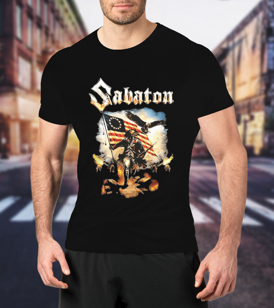 Sabaton Liberty Of Death USA 4th Of July 2026 Independence Freedom T-Shirt