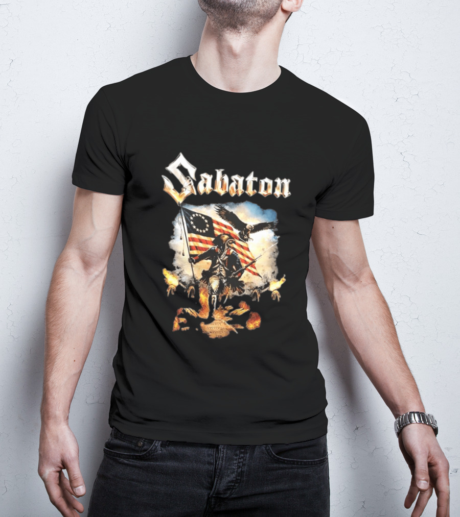 Sabaton Liberty Of Death USA 4th Of July 2026 Independence Freedom T-Shirt