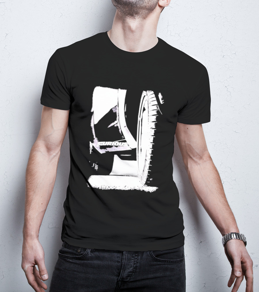 Furious 7 Universal City Studios Film Franchise Automotive Wheel Tire Rim T-Shirt