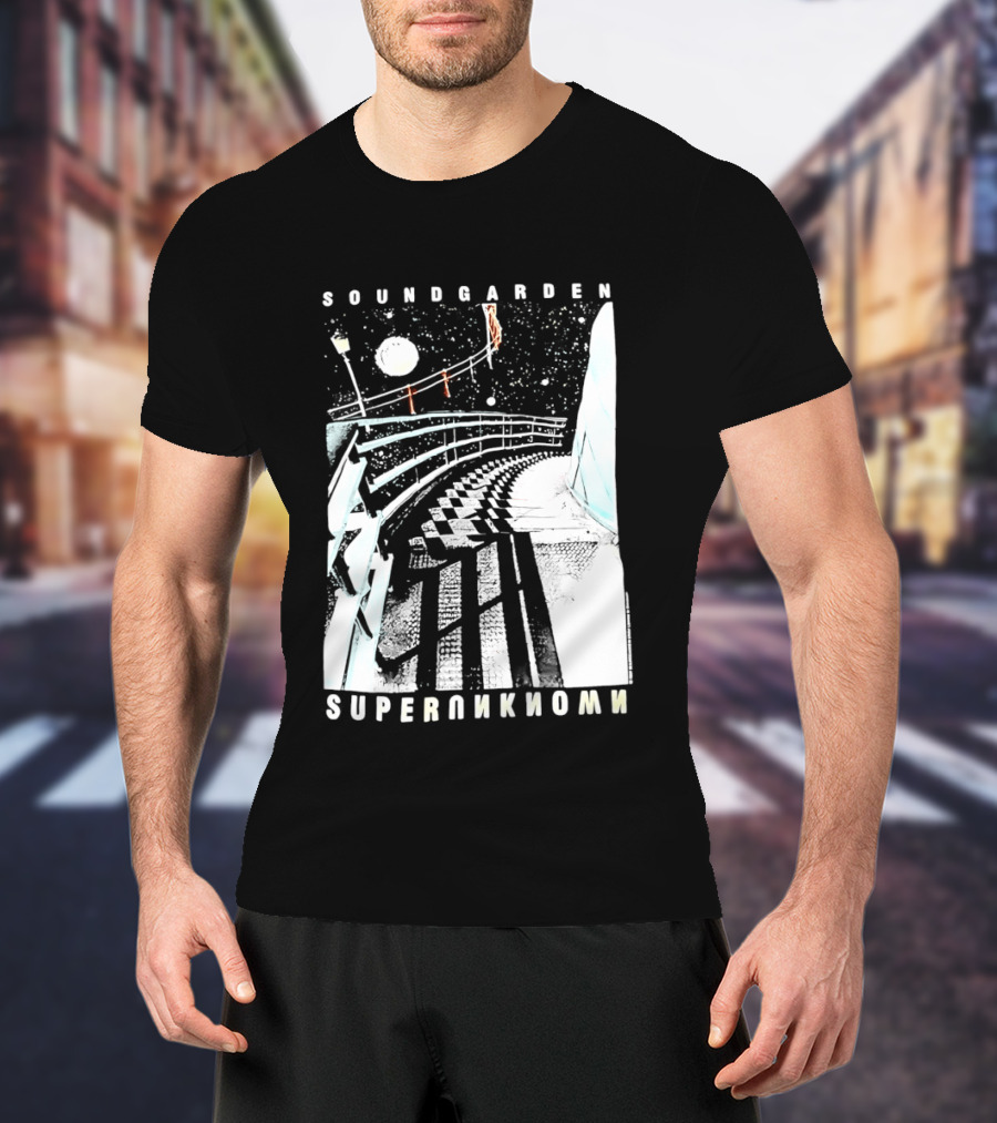 Soundgarden Superunknown Album Art Pathway Scene T-Shirt