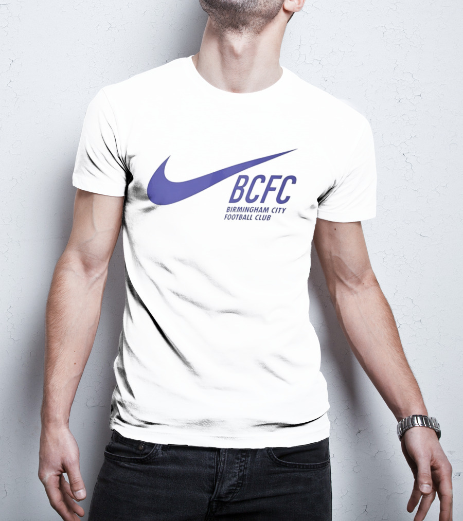 BCFC Birmingham City Football Club Nike Swoosh T-Shirt