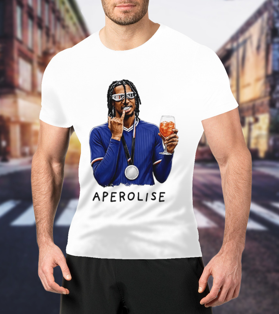 Michael Olise Aperolise Crystal Palace Player Celebration T-Shirt