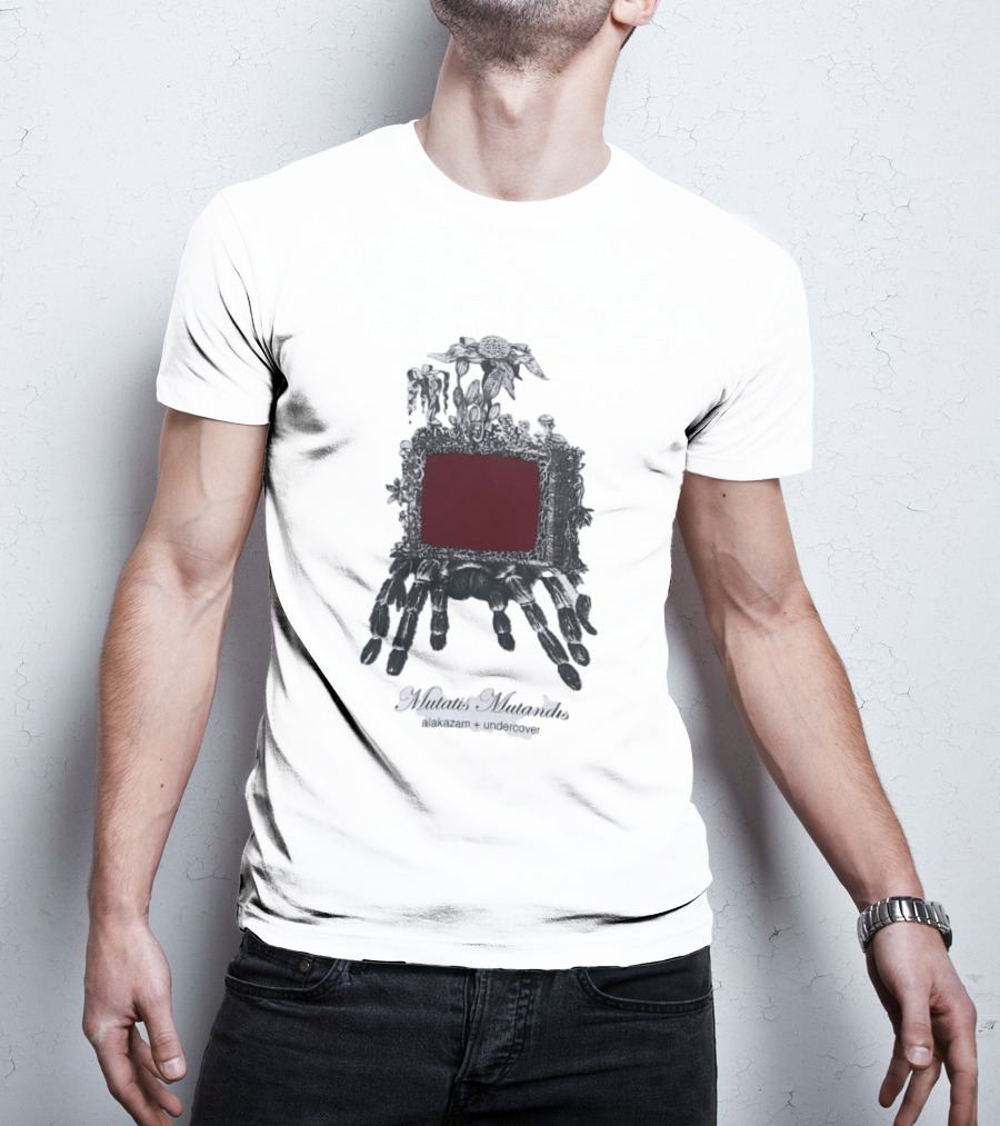Mutatis Mutandis Alakazam Undercover Tarantula Botanical Frame T-Shirt