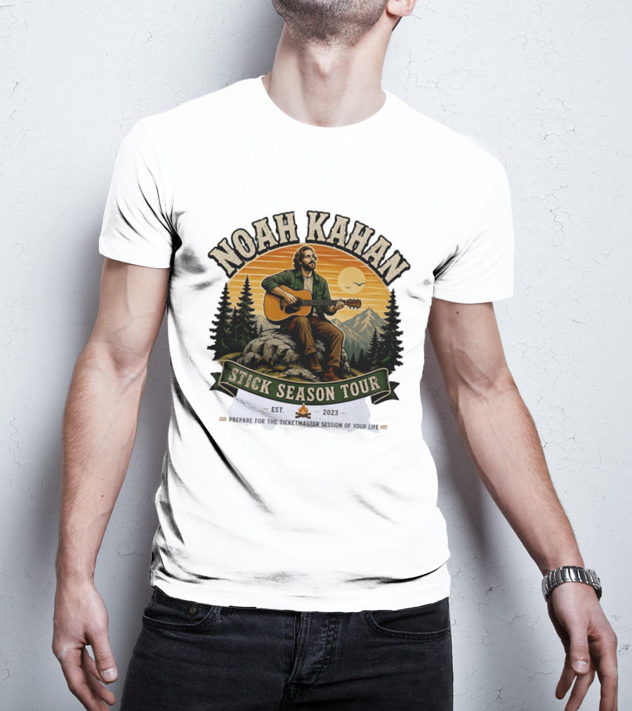 Noah Kahan Stick Season Tour 2023 Prepare For The Ticketmaster Session Of Your Life T-Shirt