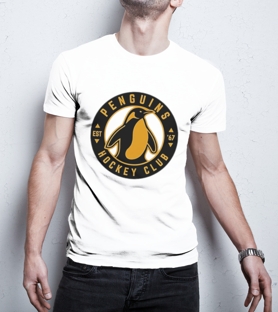 Penguins Hockey Club Est 1967 NHL Circular T-Shirt