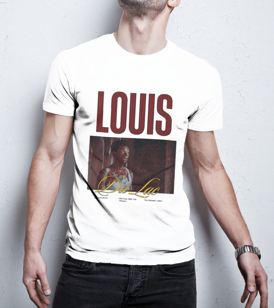 Louis Du Lac Jacob Anderson Interview With The Vampire Bootleg T-Shirt