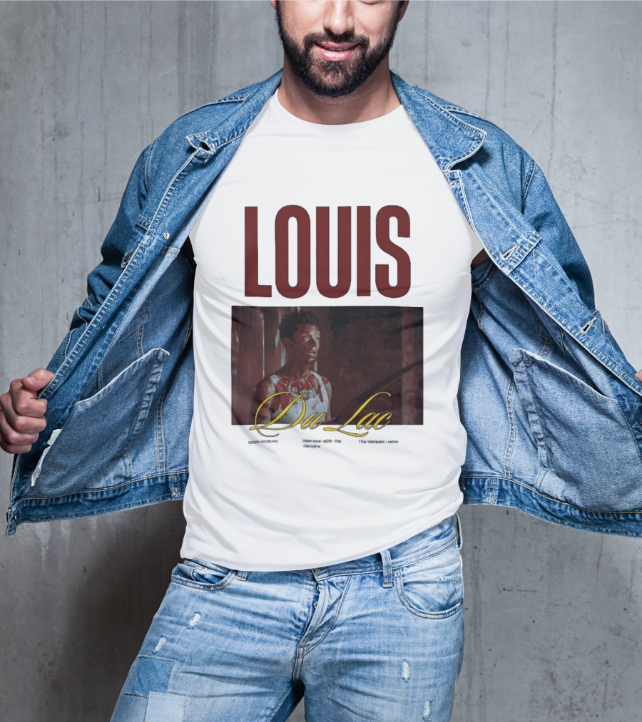 Louis Du Lac Jacob Anderson Interview With The Vampire Bootleg T-Shirt