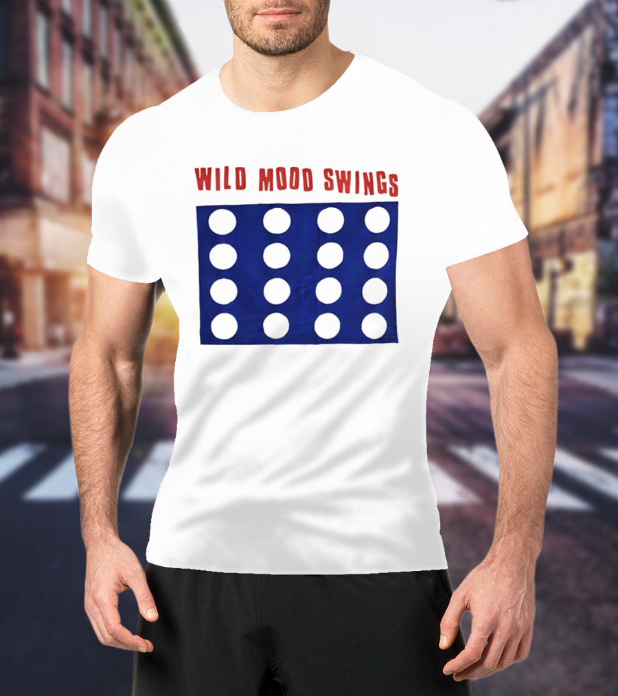 The Cure Wild Mood Swings Album Circles T-Shirt