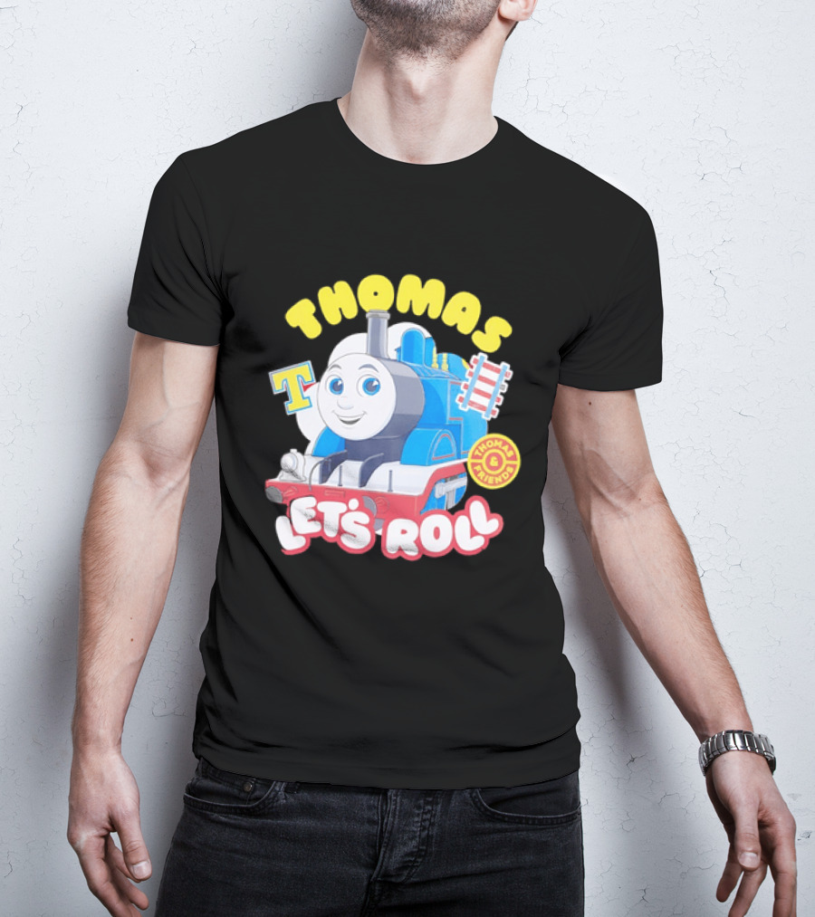 Thomas The Tank Engine Let's Roll Thomas And Friends T T-Shirt