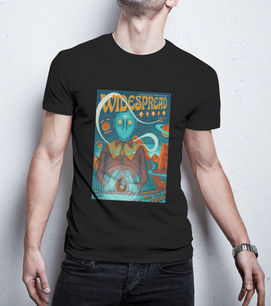 Widespread Panic Hayden Homes Amphitheater Bend OR Jul 10 11 2026 Art That Feeds T-Shirt