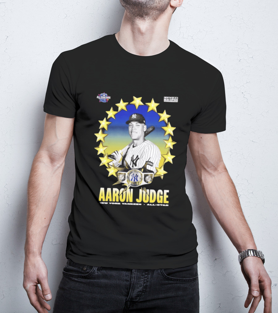 Aaron Judge New York Yankees All Star MVP 2026 Philadelphia Event Stars T-Shirt
