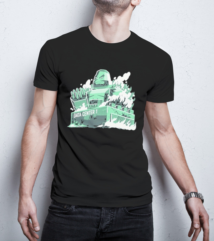 Avalanche AI Data Center 1 Robotic Powerhouse Iconography T-Shirt